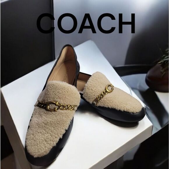 COACH C HELENA Loafers Size 9.5 in EUC - Picture 1 of 6